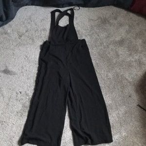 black jumpsuit